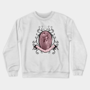 Corpse Bride Emily And Victor Portrait Girls Crewneck Sweatshirt